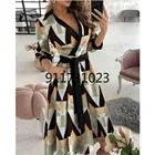 Повседневное женское вечерние ное платье с принтом, элегантное Скромное Черное платье миди в горошек для работы, женская одежда на весну и лето