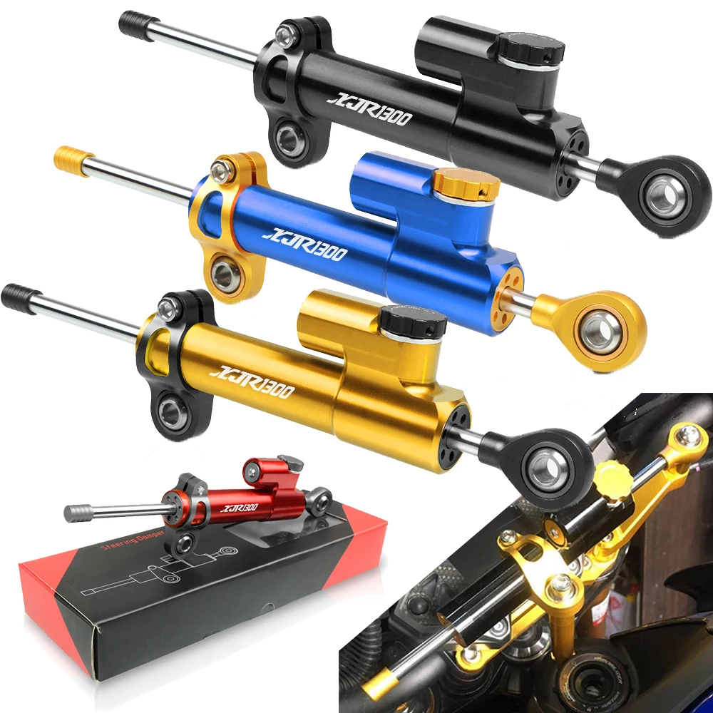 Регулируемый стабилизатор рулевого демпфера с ЧПУ для мотоцикла YAMAHA XJ6 отверстие