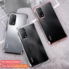 Силиконовый прозрачный чехол для Xiaomi Redmi Note 10 Pro Max, чехол для Xiaomi Mi 10 Pro, 10T Lite, Mi10, ультрапрозрачный, мягкий, тонкий