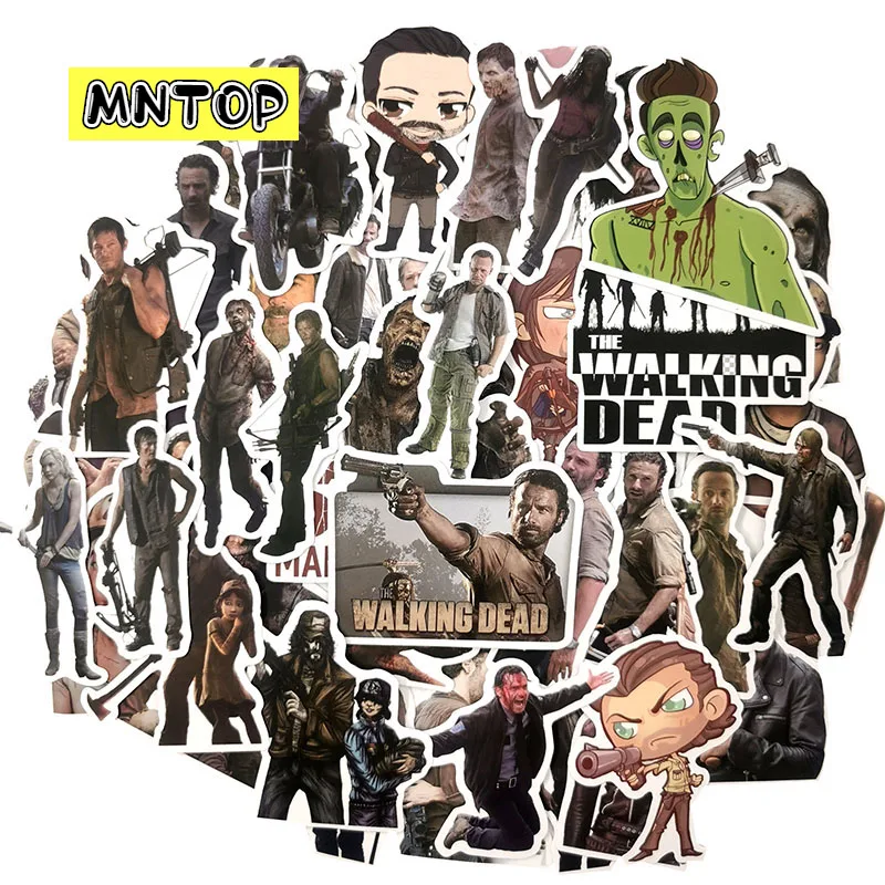 10/30/50pcs/Pack America TV Show The Walking Dead Graffiti Stickers For Laptop Luggage Motorcycle Phone Skateboard Computer