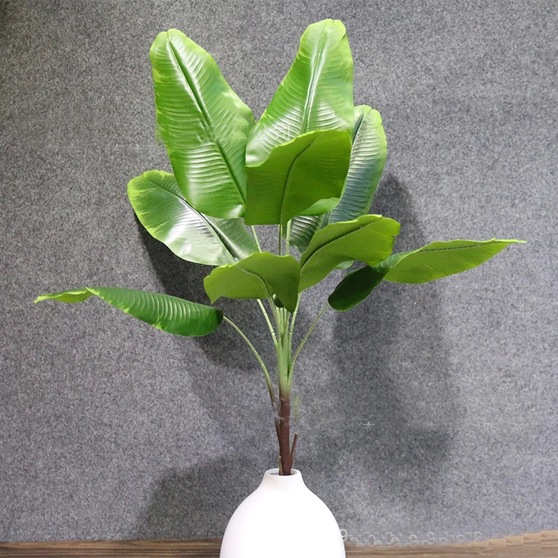 

Nordic artificial plant 82cm traveler banana turtle harpsichord leaf indoor living room large greenery faux bonsai plants
