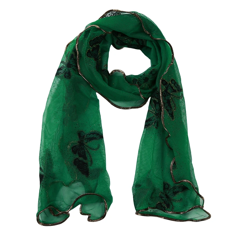 Кружевной женский шарф 2020 Новый Винтажный Длинный большой мягкий цветной с