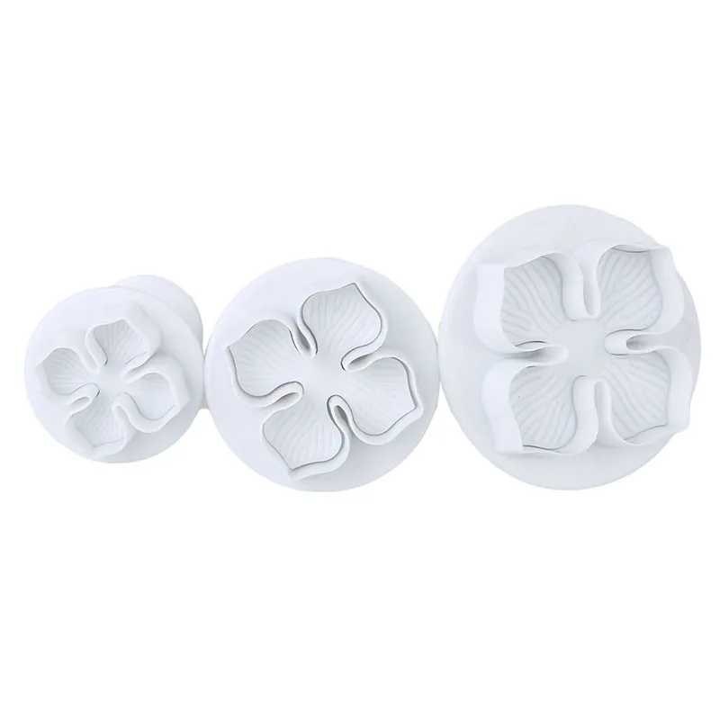 3 шт. Гортензия помадка украшение для торта сахарное ремесло Плунжер резак