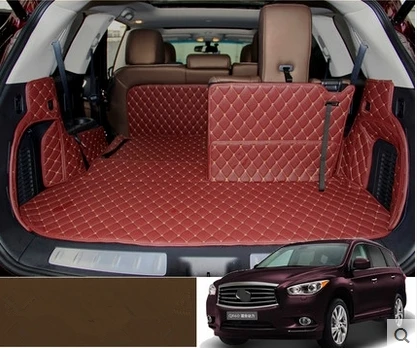 Высокое качество! Полный набор автомобильных ковриков для багажника Infiniti Qx60 7