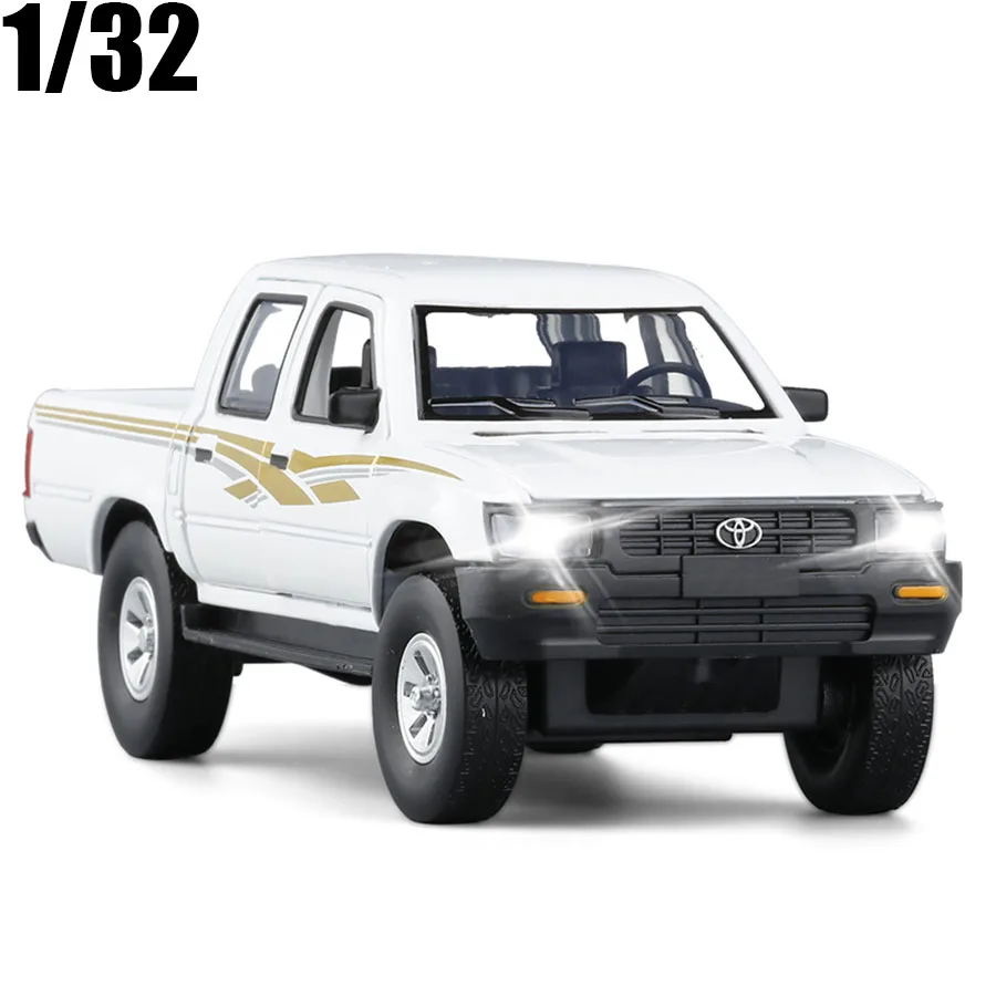 1/32 TOYOTA HILUX HAEKLAS грузовик с анти-танковым пистолетом литая металлическая модель