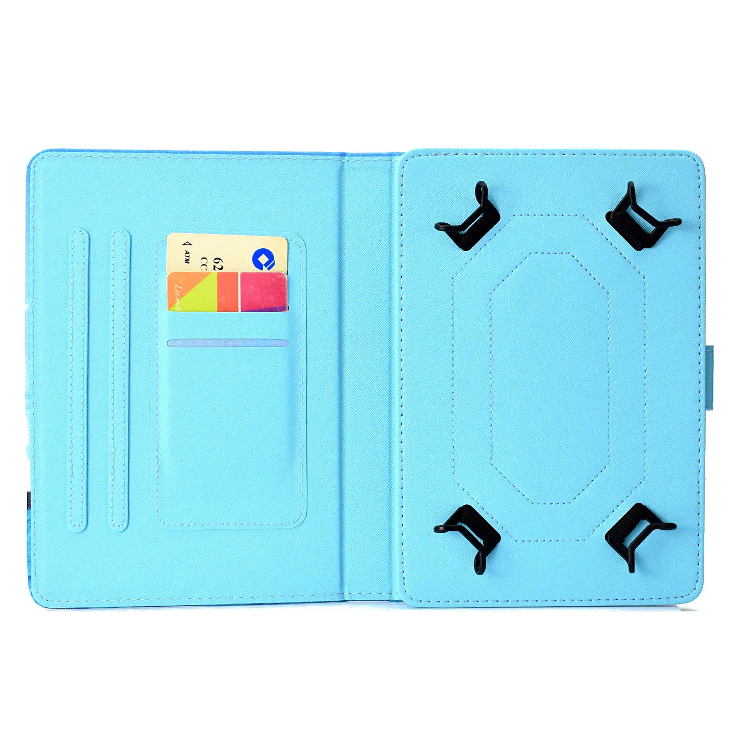 

Leather Tablet Case Universal 7 8 10 Inch Leather Stand Cover Case for Android Tablet PC Protective Card Slots Full bag Cover