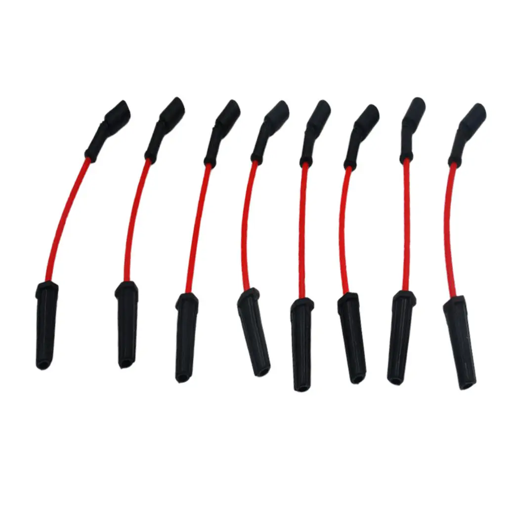

8 Pieces Engine Ignition Spark Plug Wire Set For LS2 LS4 LS6 LS9