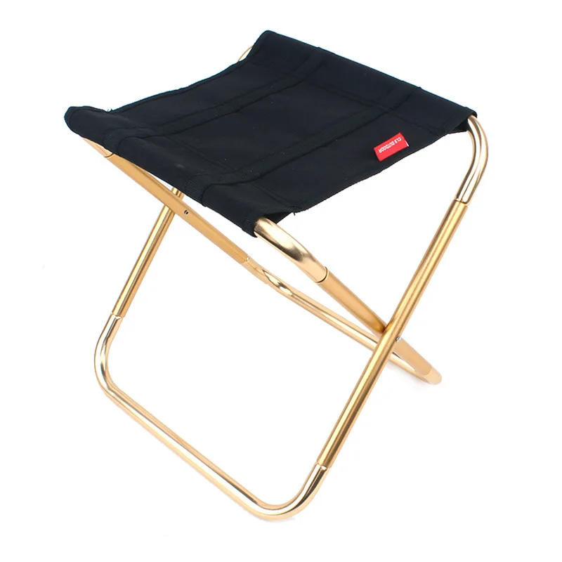 

Lightweight Outdoor Compact Portable Aluminium Alloy Folding Fishing Stool Collapsible Camping Seats Hiking Stool WF