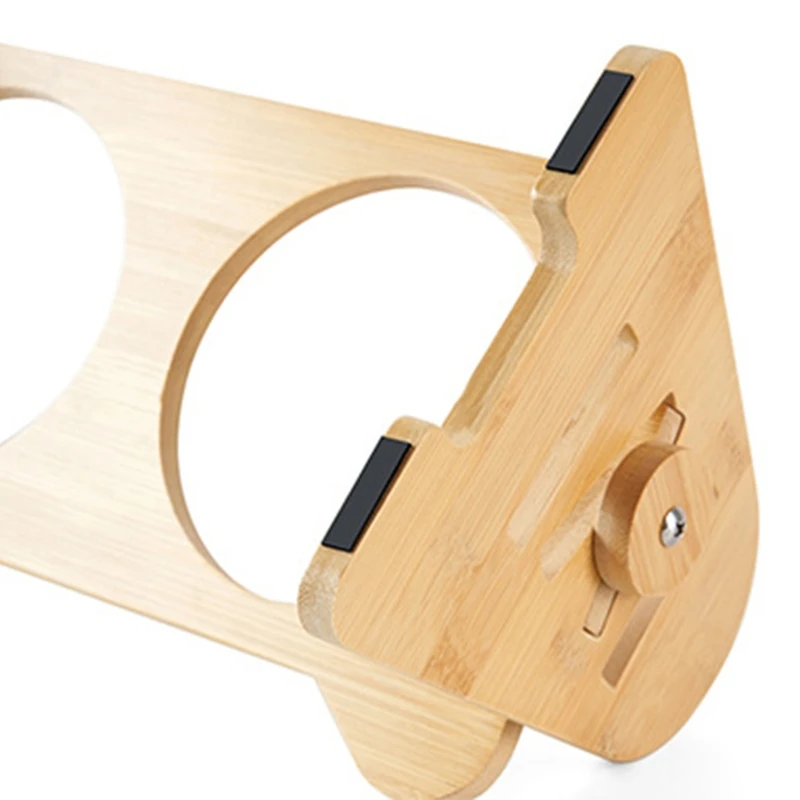 

Cute Pets Double Bowl Dog Cat Food Water Feeder Stand Raised Ceramic Dish Bowl