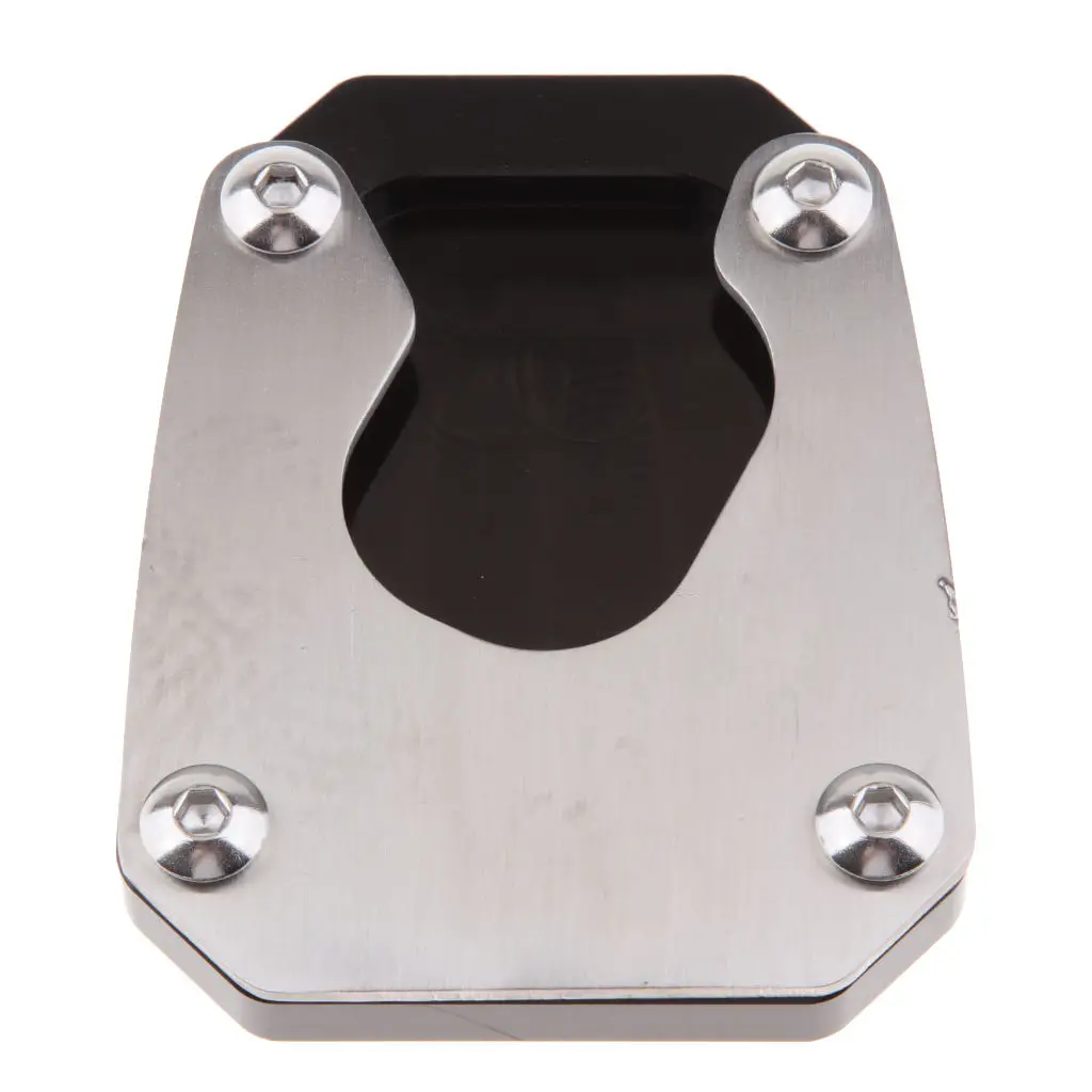 

Motorcycle Kickstand Extension Foot Pad Plate For Honda VFR1200X Stainless Steel