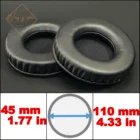 Мягкие кожаные амбушюры Cloud Over Ear, пенопластовые амбушюры для наушников, полноразмерные-45 мм, 50 мм, 55 мм, 60 мм, 65 мм, 70 мм, 75 мм, 80 мм-110 мм