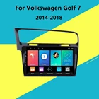 Для Volkswagen Golf 7 2014 2015 2016 2017 2018 10,1 дюймов Android 2 Din автомобильное радио WIFI GPS Навигация стерео Мультимедийный Плеер