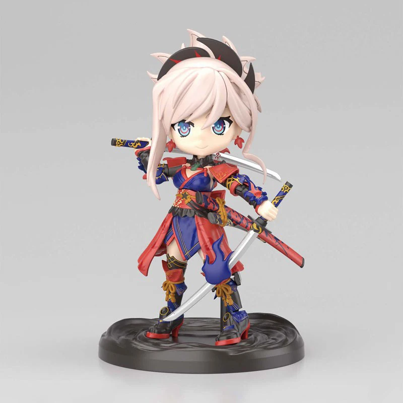 Оригинальная фигурка Tronzo BANDAI Petitrits Fate Grand Order FGO Saber Miyamoto Musashi симпатичная сборная