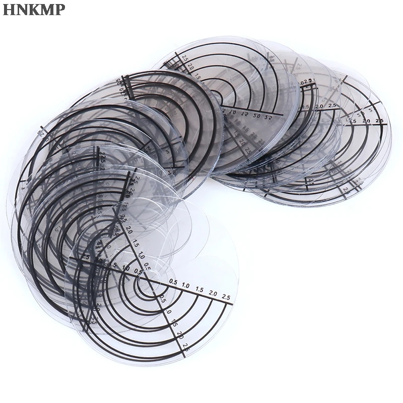 50 шт. круглые тепловые защитные экраны Теплоизоляционный лист защитный экран