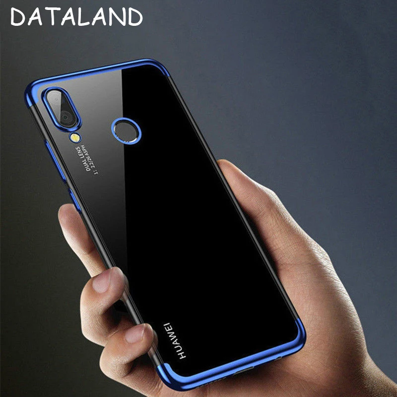 Чехол для Huawei Y6 ультратонкий прозрачный мягкий силиконовый чехол из ТПУ Y7 Pro Y9 Prime