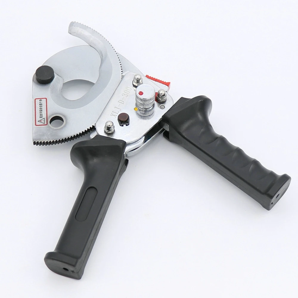 

Heavy Duty Ratchet Cable Cutter Cut Up To 300mm2 Ratcheting Wire Cut Hand Tool