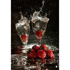 Украшение для кухни, алмазная живопись, бокал, современная мода, вышивка крестиком, искусства и ремесла, Настенный декор, мозаичная живопись