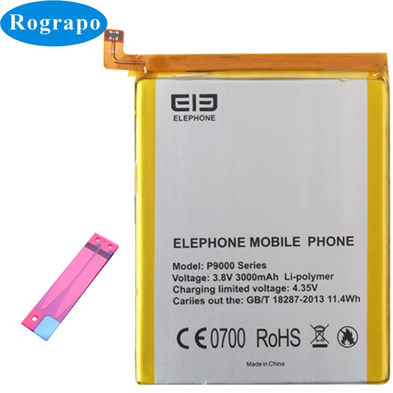

3,8 V 3000mAh Оригинальная планшетофон Elephone P9000 P9000 Lite