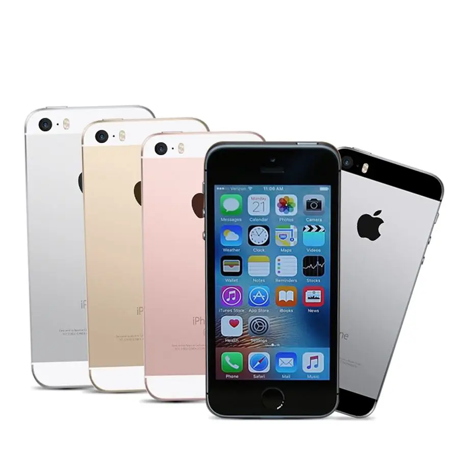 Разблокированный смартфон Apple iPhone SE 12 МП 4 дюйма сканер отпечатков пальцев