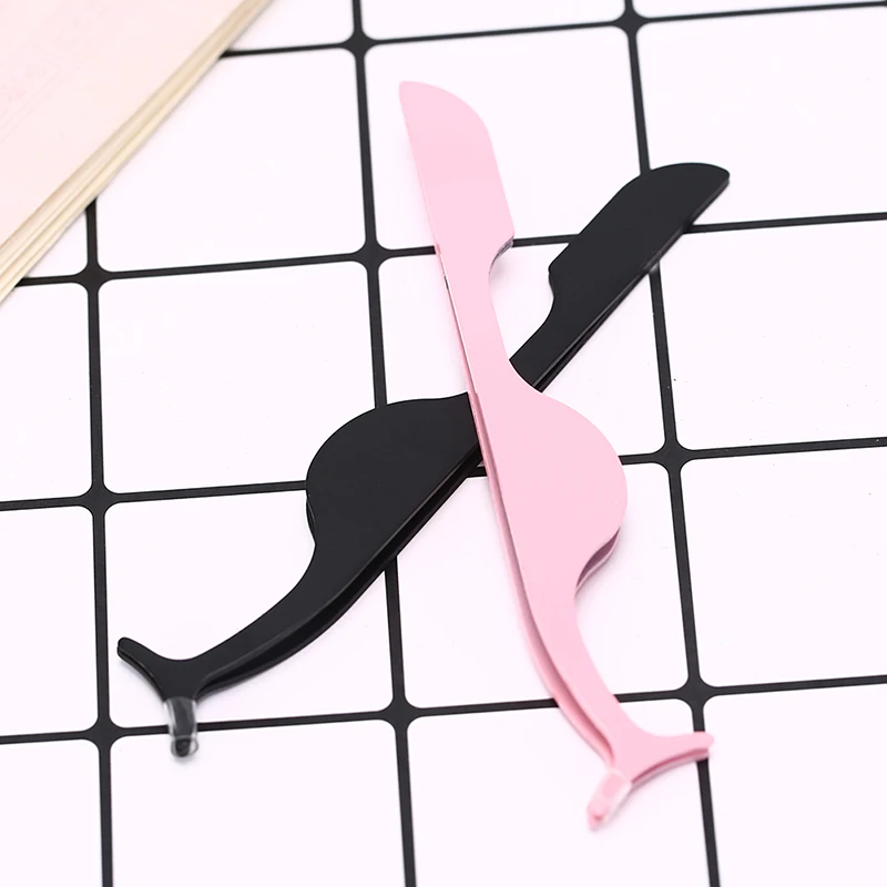 1 шт. пинцет для макияжа ресниц из нержавеющей стали|Пинцеты бровей| |