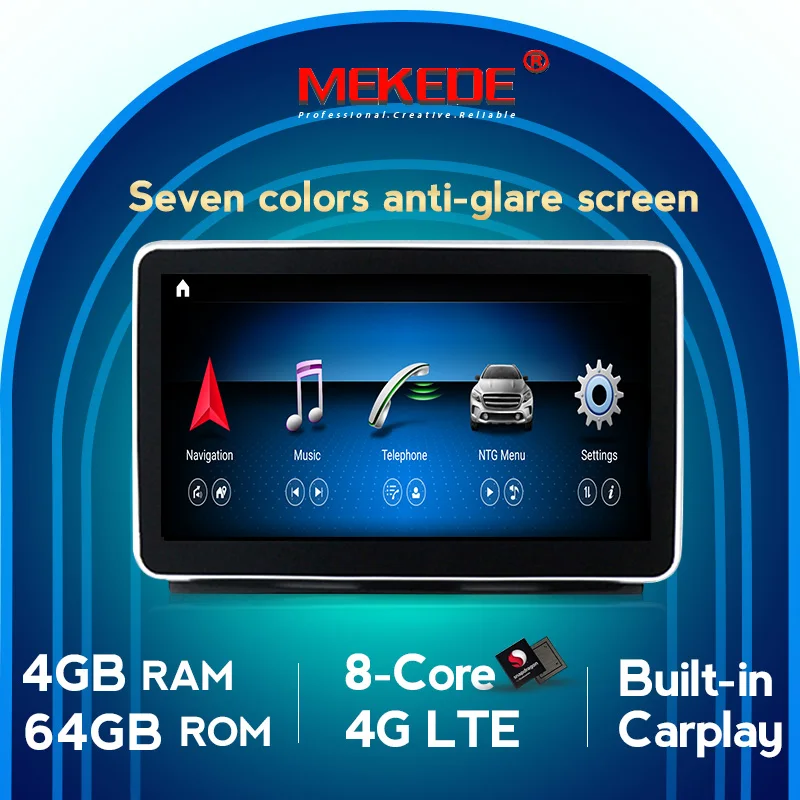 

Mekede for Mercedes Benz ML W166/GL X166 ML320 ML350 ML400 ML500 2013-2015 NTG 4.5 Android 10.0 Car Multimedia Player GPS Navi