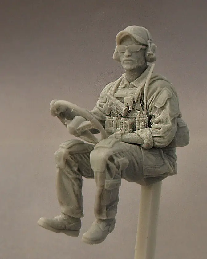 1/35 каучуковая фигурка модель комплект Unassambled Неокрашенная B153