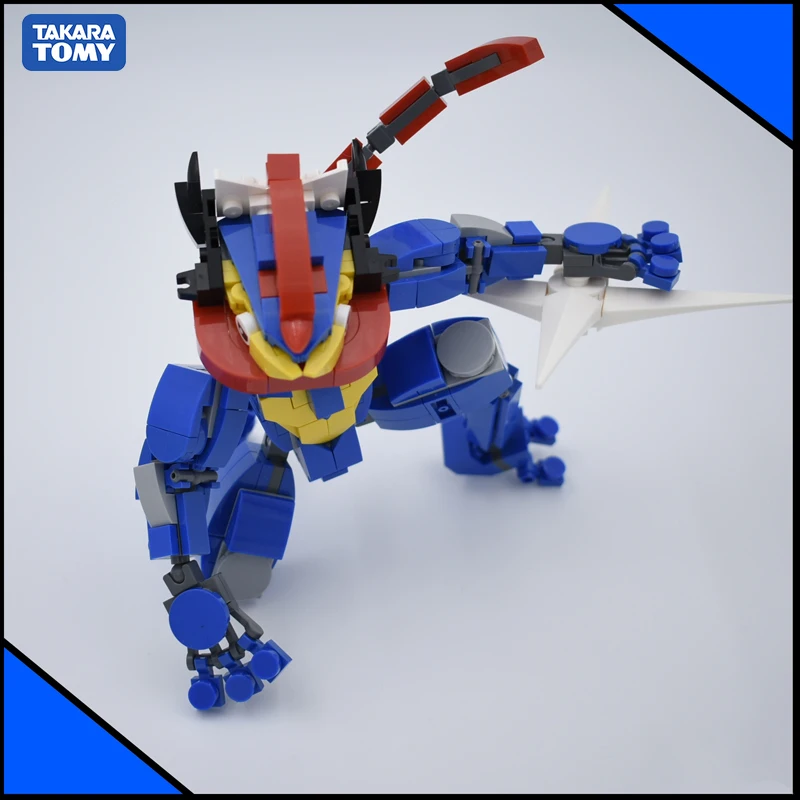 302 шт. + Покемон гренинджа блоки маленькие строительные размер DIY игрушки для