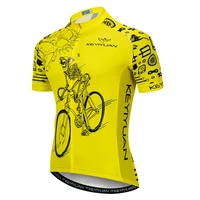 keyiyuan 2021 bicycle shirt men summer clothing mtb jersey bike quick drying and breathable tops camisa de time