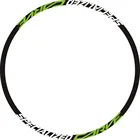 Наклейки на обод горного велосипеда с вырезами, водонепроницаемые Переводные картинки для горного велосипеда, безопасная защита для 2 колес, 2627,529 дюймов