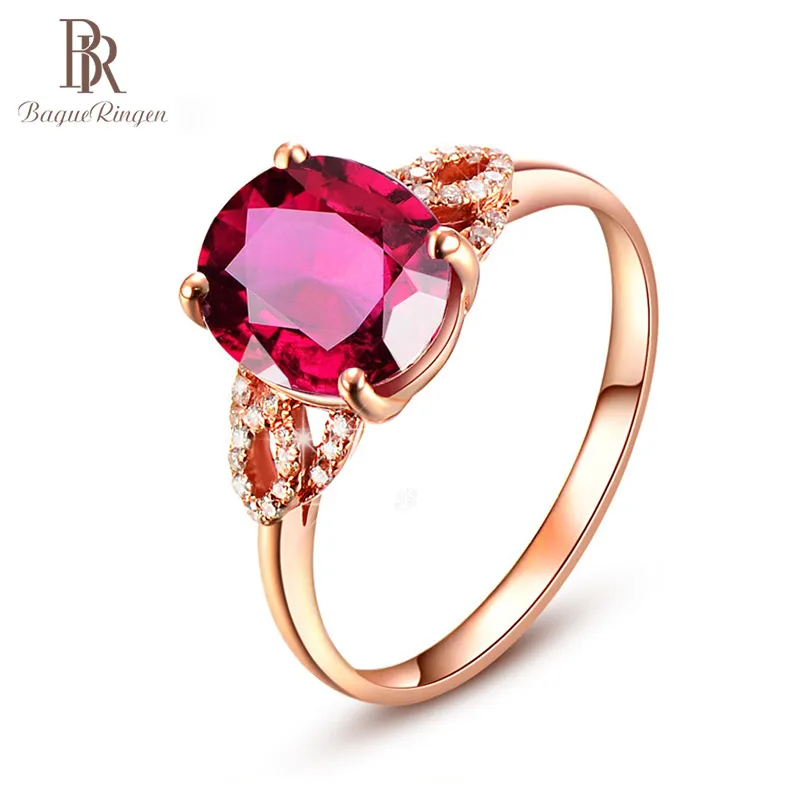 Bague Ringen, серебро 925, созданное Рубином, регулируемые кольца для женщин, обручальное кольцо из красного драгоценного камня, ювелирные изделия, подарок
