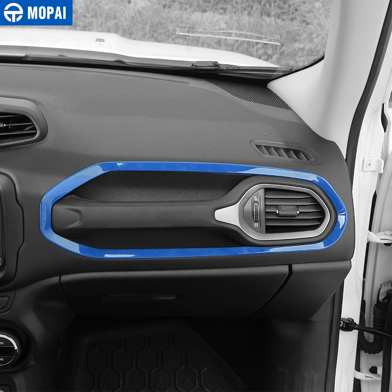 MOPAI ABS Автомобильный интерьер Copilot сиденье поручни украшение крышка отделка