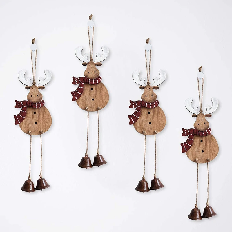 

Wind Chimes, Handmade Elk Retro Hanging Bells Wall Hanging Home Decoration Outdoor Indoor Decor Ornament Craft
