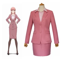 unisex anime cosplay wotakoi love is hard for otaku momose narumi pink cosplay costumes uniform