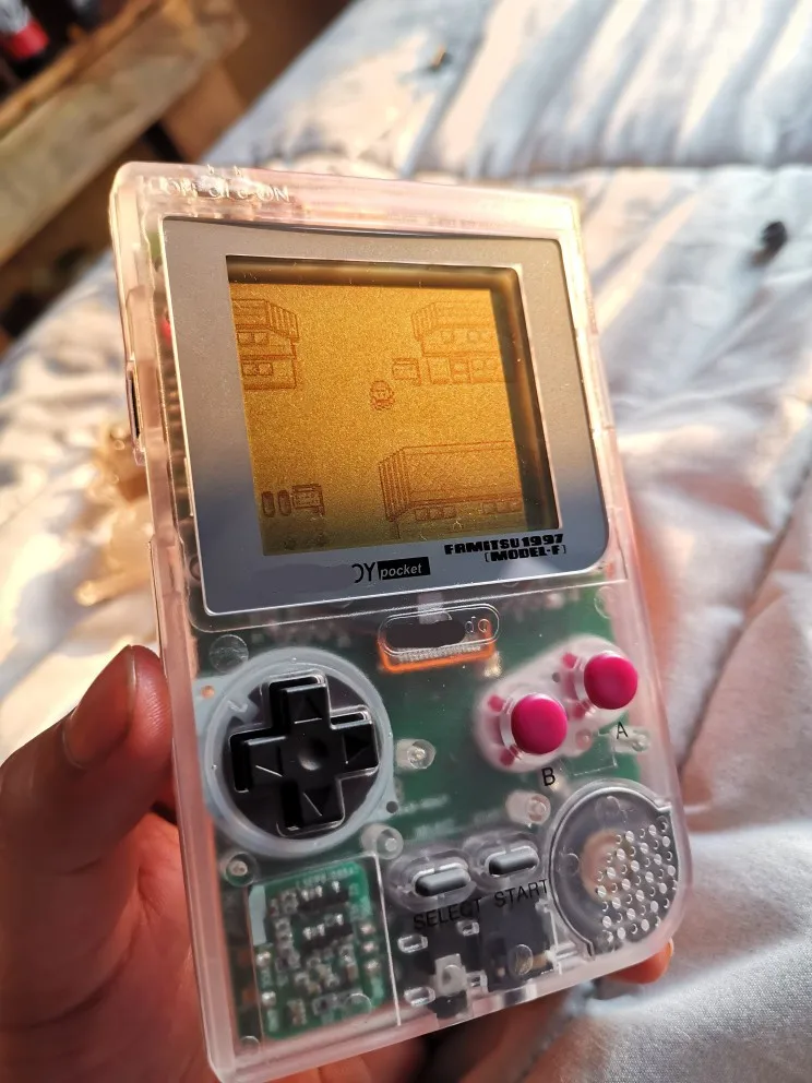 Хит полный чехол корпус замена для Gameboy Карманная игровая консоль GBP серый с