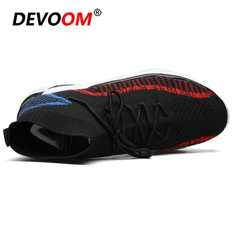 Новинка Высокие кроссовки для бега на открытом воздухе мужские женские носки