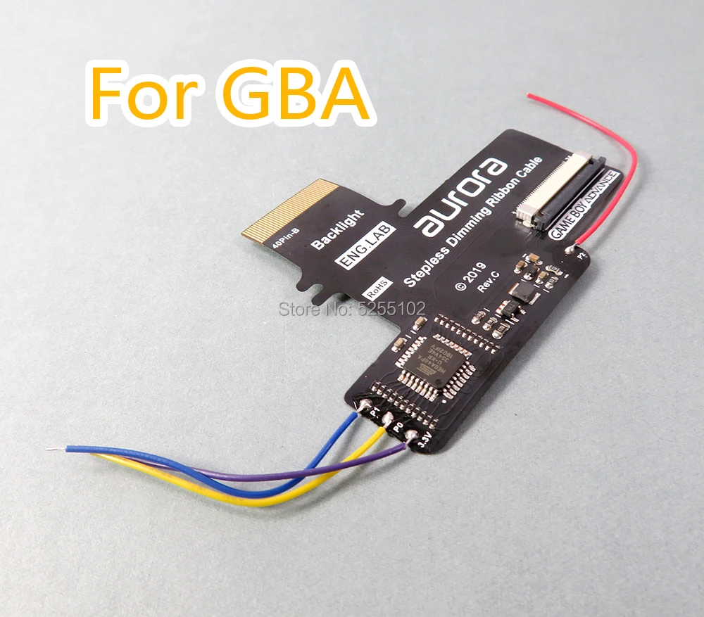Набор для подсветки ЖК-кабеля GBA 40pin 32pin Плетеный адаптер экрана кабель игровой