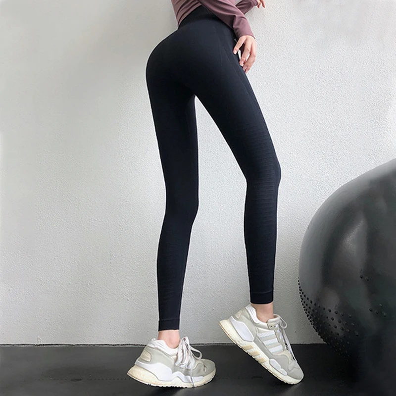 

NORMOV High Waist Seamless Leggings Sexy Elastic Push Up Fitness Legging Female Slim Workout Jegging Slim Quick Dry Legins Mujer