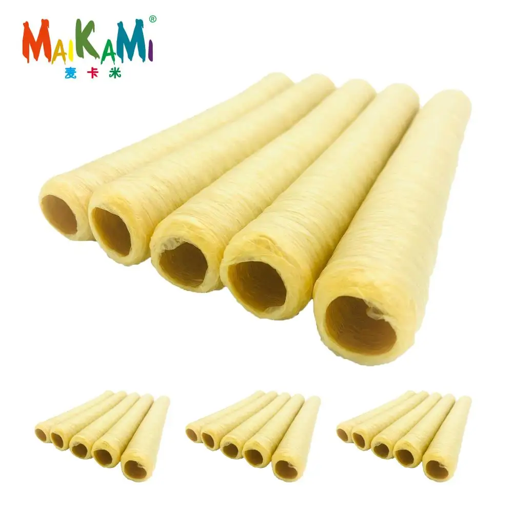 

wholesale 14/15Meters x 20/26/28/30MM Dry Collagen Sausage Casing Tube Meat Sausages Casing For Sausage Maker