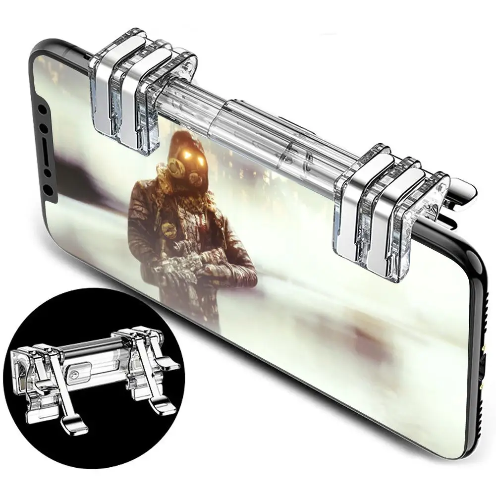 Moible геймпад контроллер Free Fire L1 R1 триггеры мобильный захват джойстик шесть