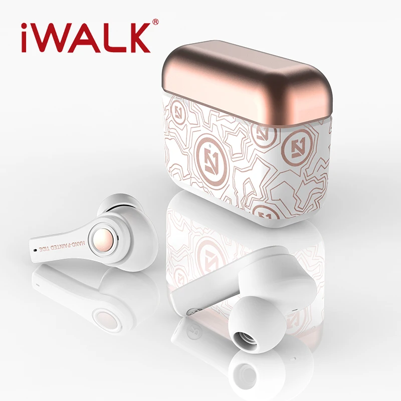 Беспроводные наушники IWALK TWS 20 часов зарядки чехол Bluetooth 5 0 2020 новые микрофоны