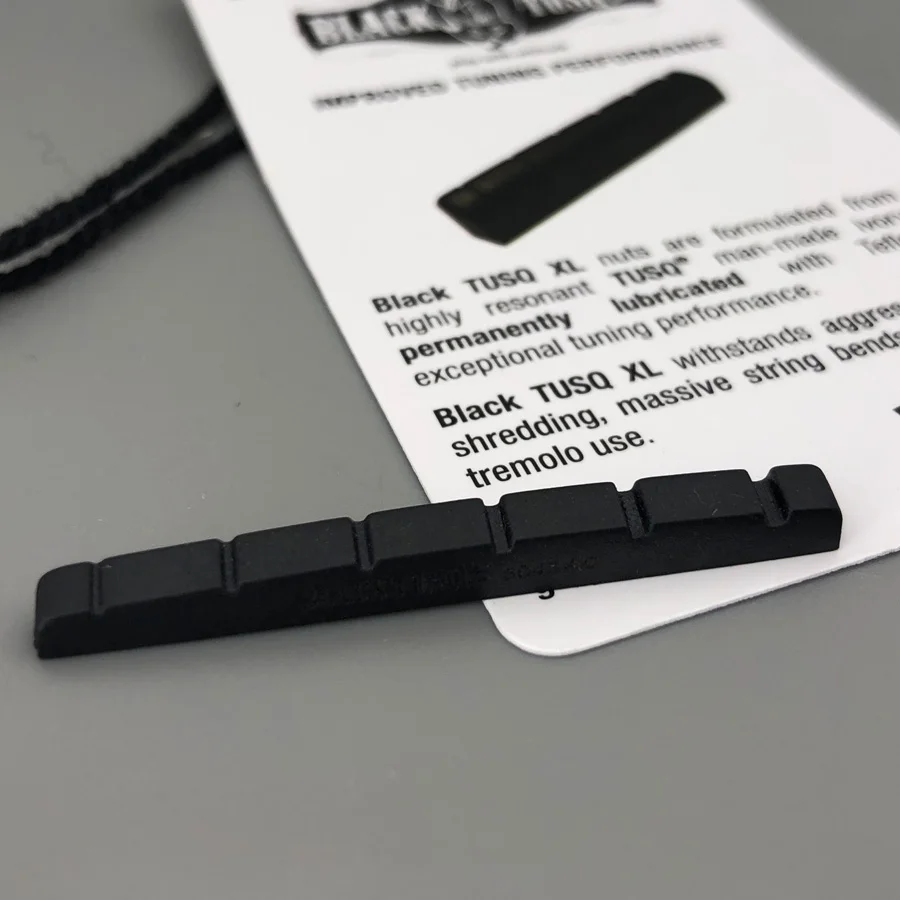 Автомобильная гитарная гайка с плоским дном Graph Tech Black Tusq XL 42 88 мм|Детали и