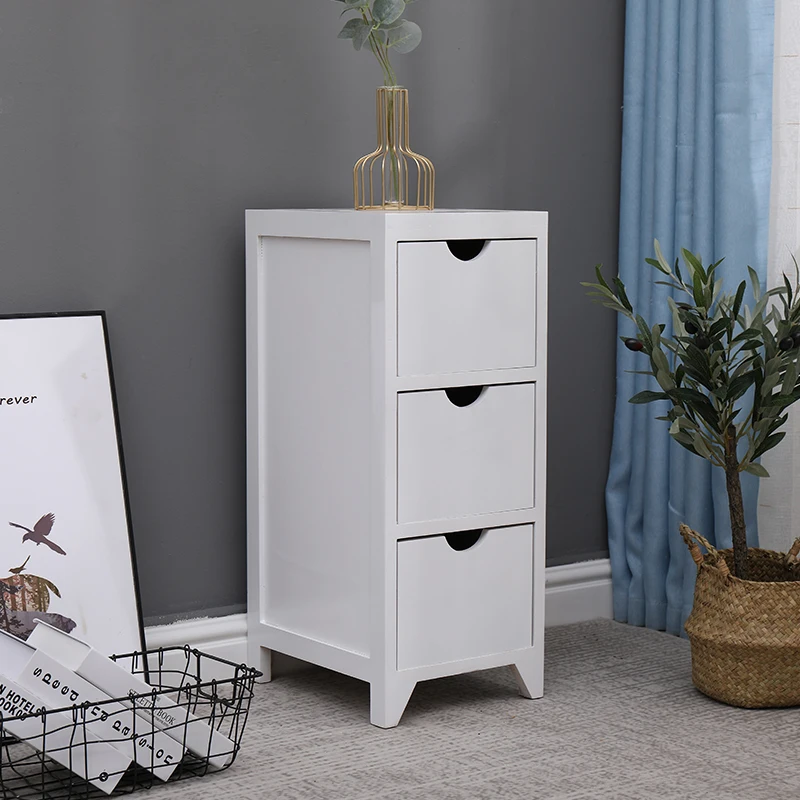 Японский Деревянный Твердый деревянный Настольный ящик для косметики хранения и