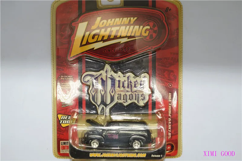 

Johnny Lightning 1/64 1950 CHEVY PANEL VAN Diecast Collection of Die-casting Simulation Alloy Model Children Toys