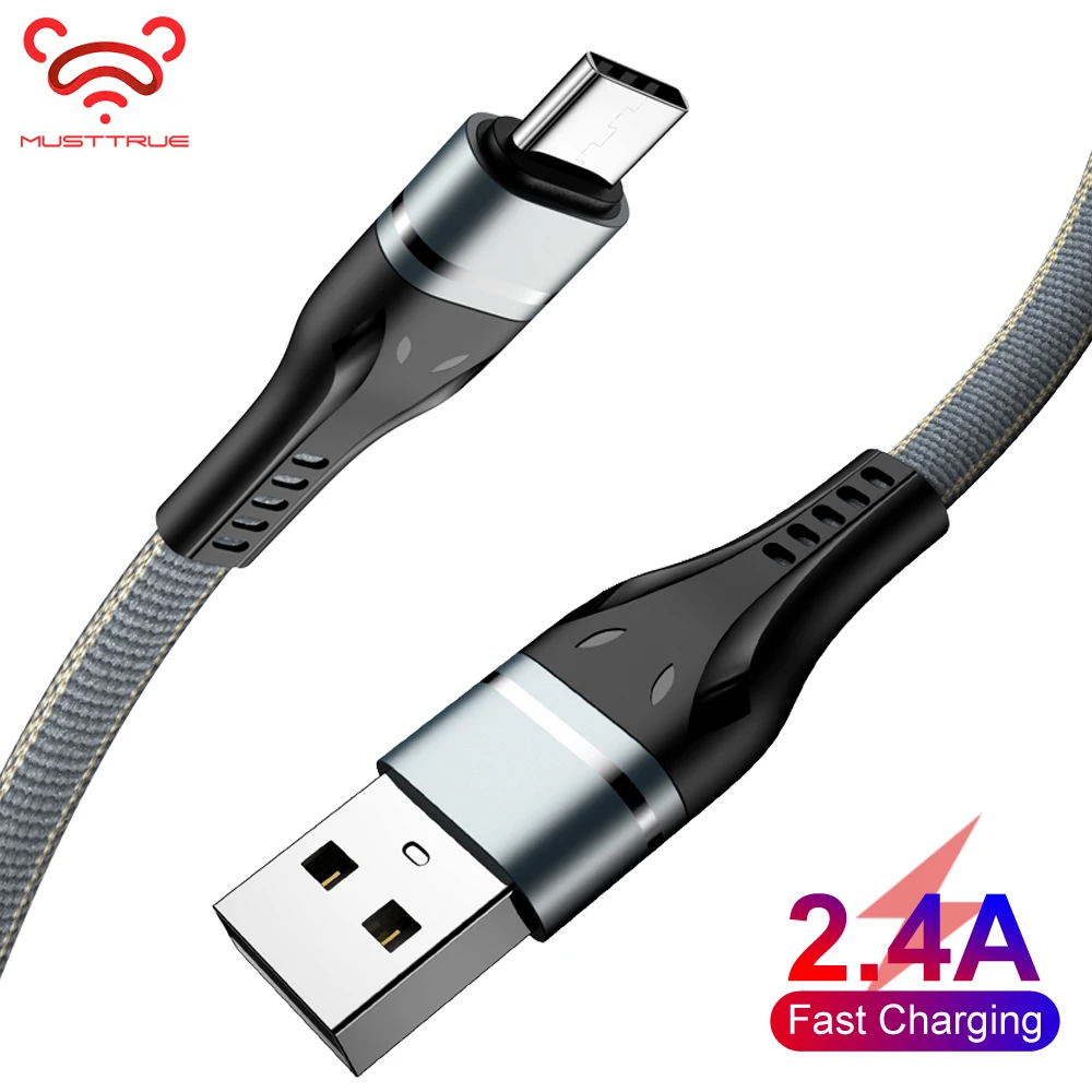 Кабель USB type C для samsung Galaxy S8 S9 Xiaomi Mi 8 9 LG шнур провод USBC Android телефон быстрая зарядка