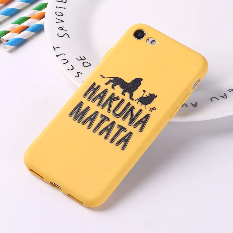 Простой Король Лев чехол для телефона iphone 11 pro MAX пара Мягкий силиконовый из ТПУ XR X
