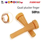 Резиновый выщипывающий аппарат для голубей и перепелов, 50 шт., длина 60 см, устройство для удаления резиновых пальцев, клей-карандаш