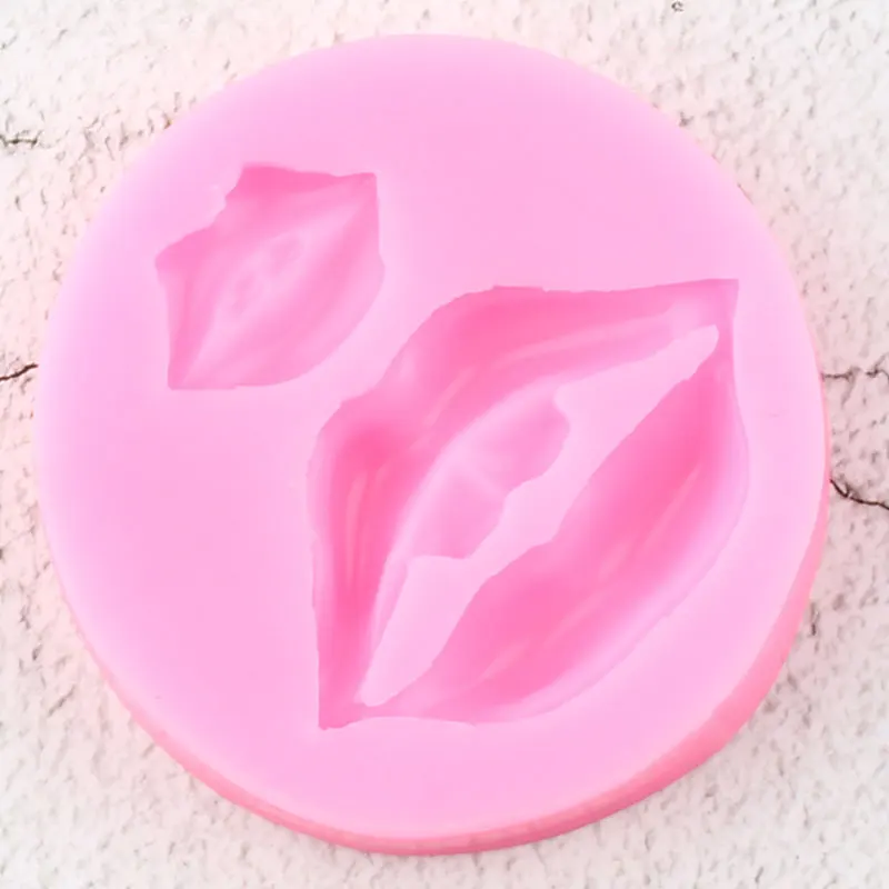 Силиконовая форма для пикантных губ кексов топперов помадки сделай сам