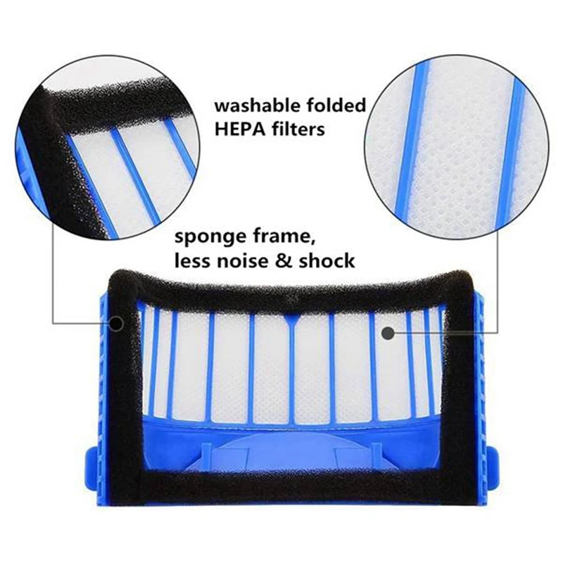 

Replacement Part Kit for IRobot Roomba 600 Series 610 620 625 630 650 660 Vacuum Beater Bristle Brush+ Filter+Side Brush