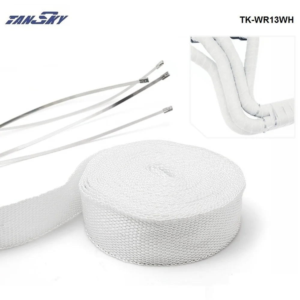 Thermal Wrap exhaust insulating warp header pipe For Ford Chevy Chevrolet 67-69 TK-WR13WH |