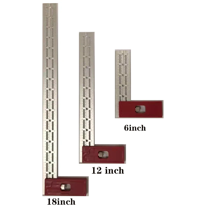 Масштабируемая линейка для древесины одноразовый Т-образный измерительный